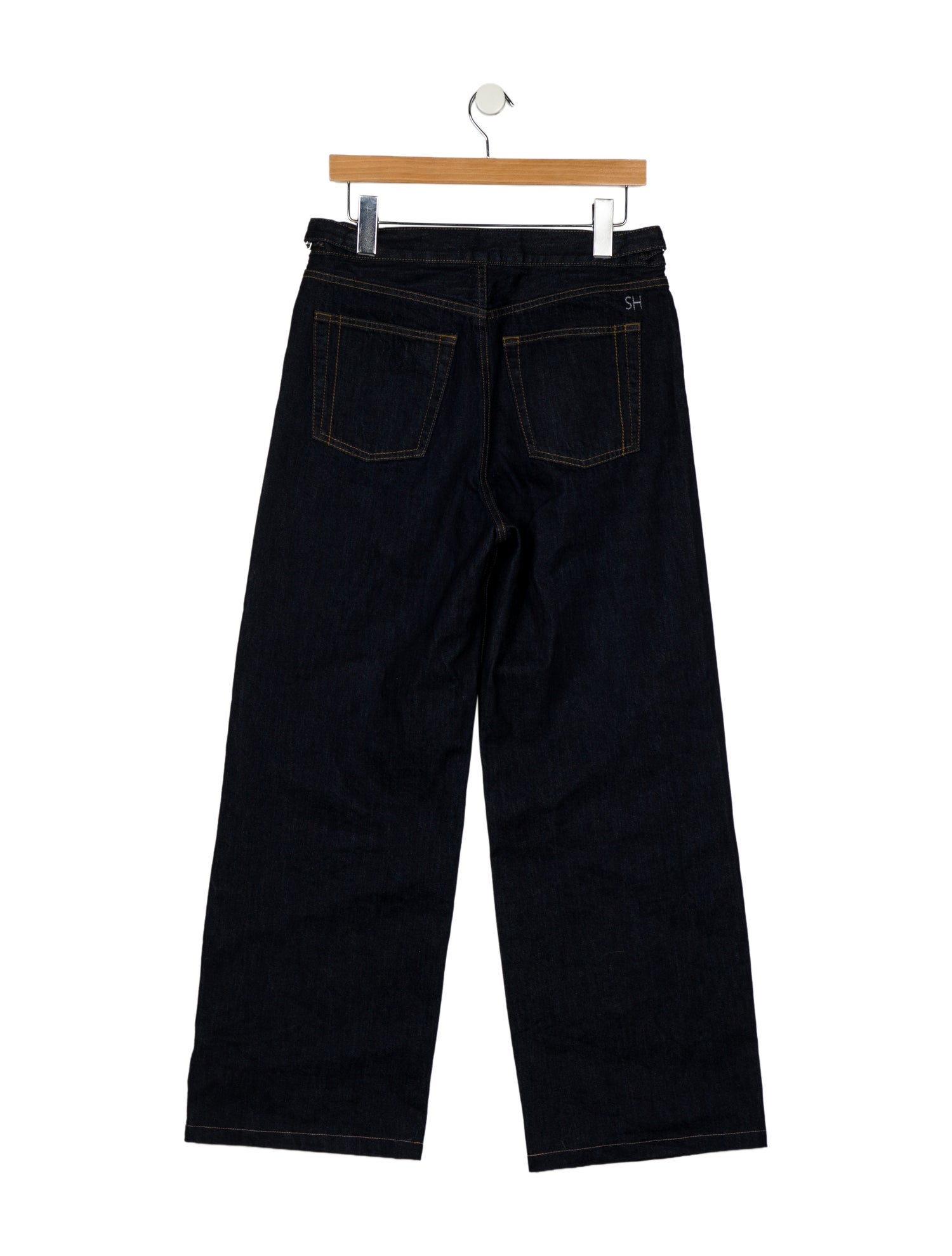 Still Here High-Rise Wide Leg Jeans