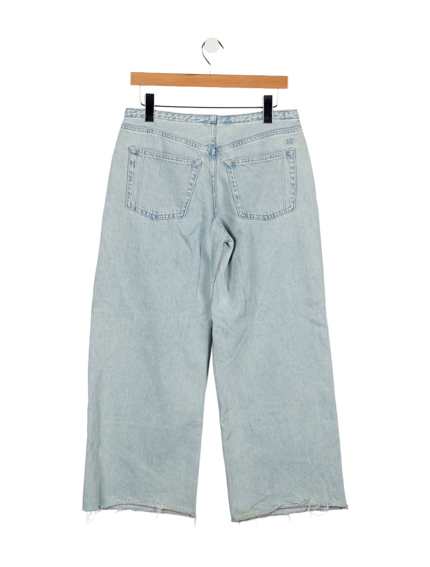 Still Here Mid-Rise Wide Leg Jeans