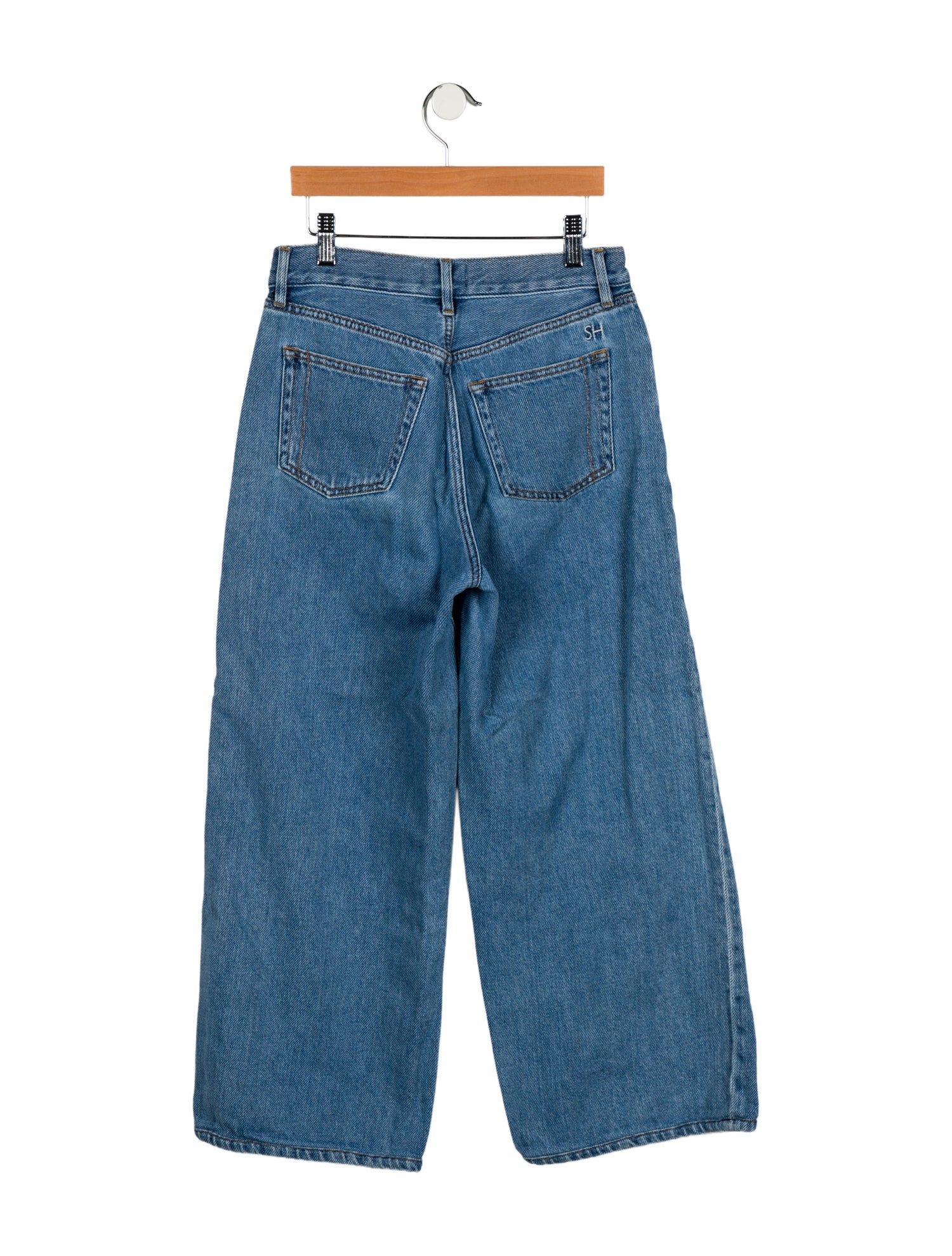 Still Here Mid-Rise Wide Leg Jeans