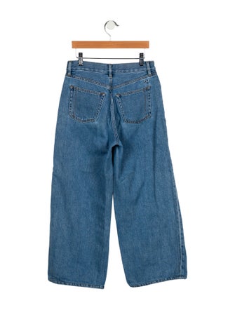 Still Here Mid-Rise Wide Leg Jeans