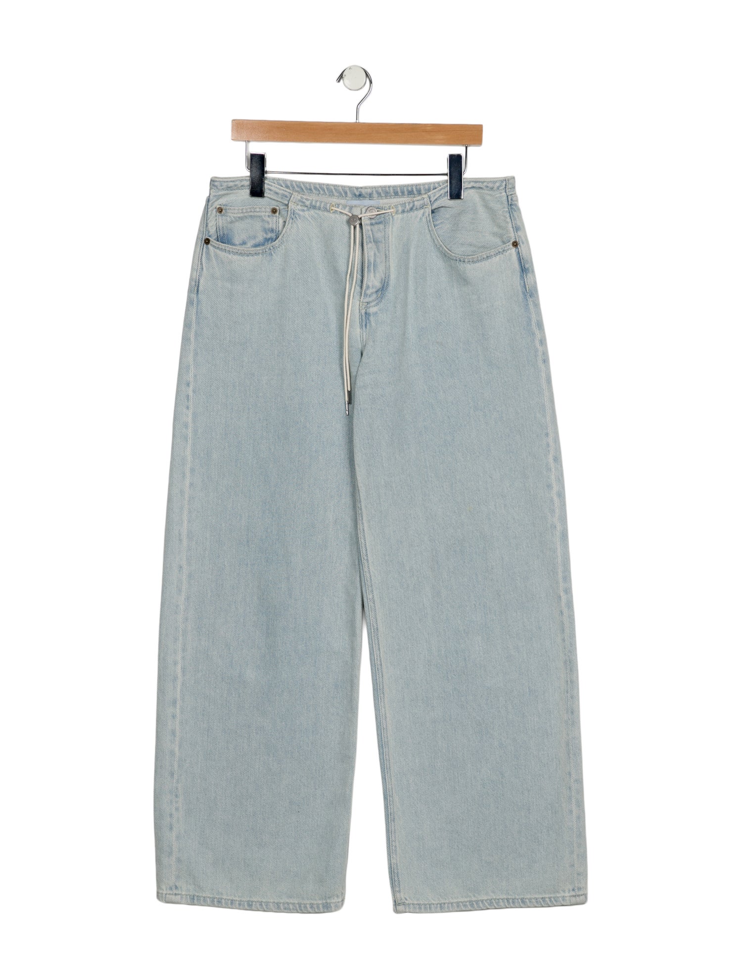 Still Here Mid-Rise Wide Leg Jeans