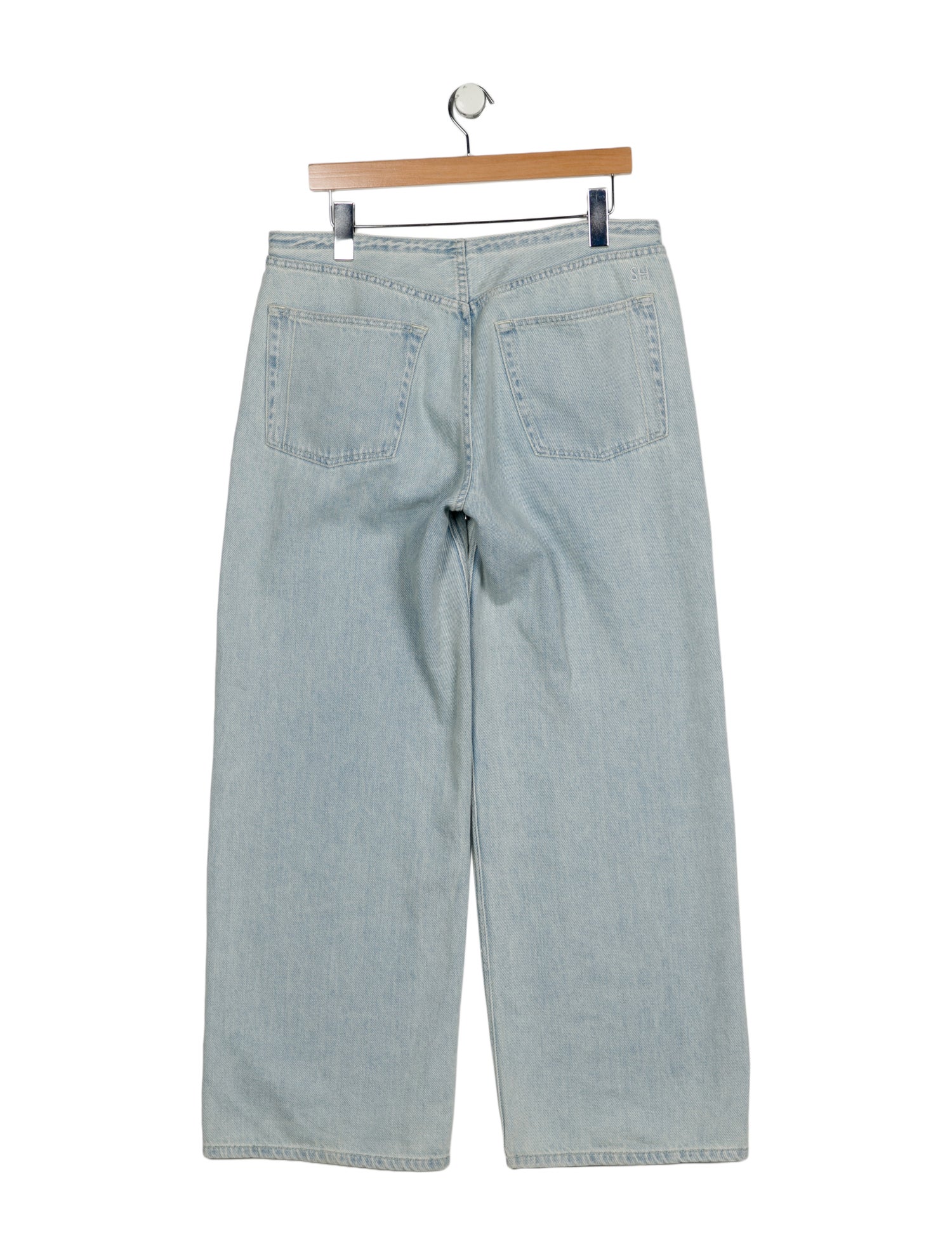 Still Here Mid-Rise Wide Leg Jeans