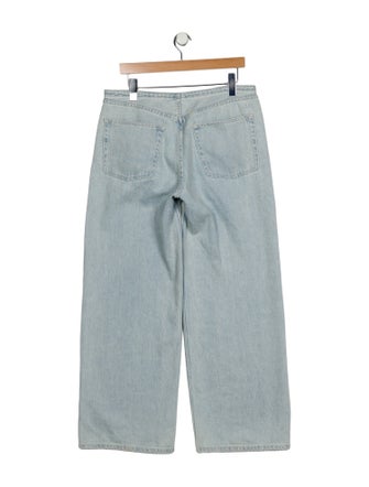 Still Here Mid-Rise Wide Leg Jeans