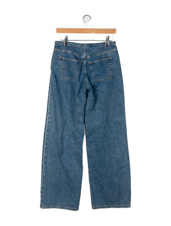 Still Here Mid-Rise Wide Leg Jeans