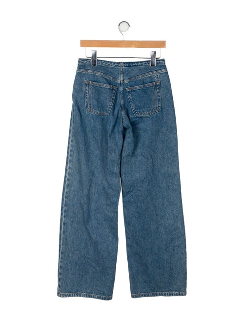 Still Here Mid-Rise Wide Leg Jeans