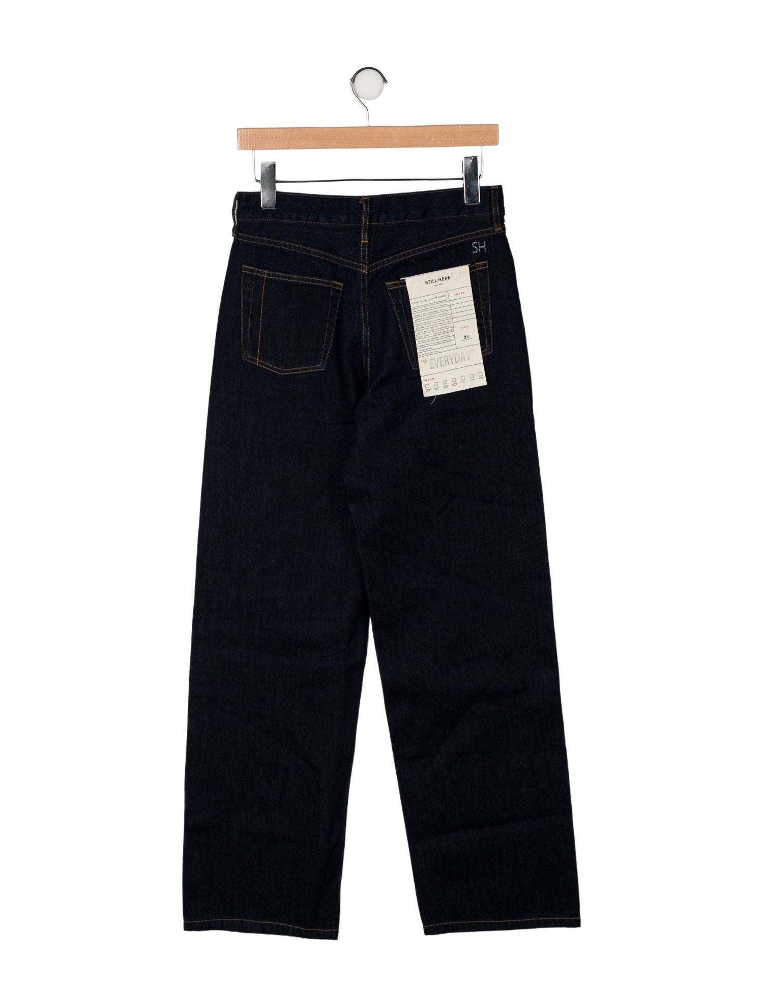 Still Here High-Rise Wide Leg Jeans w/ Tags