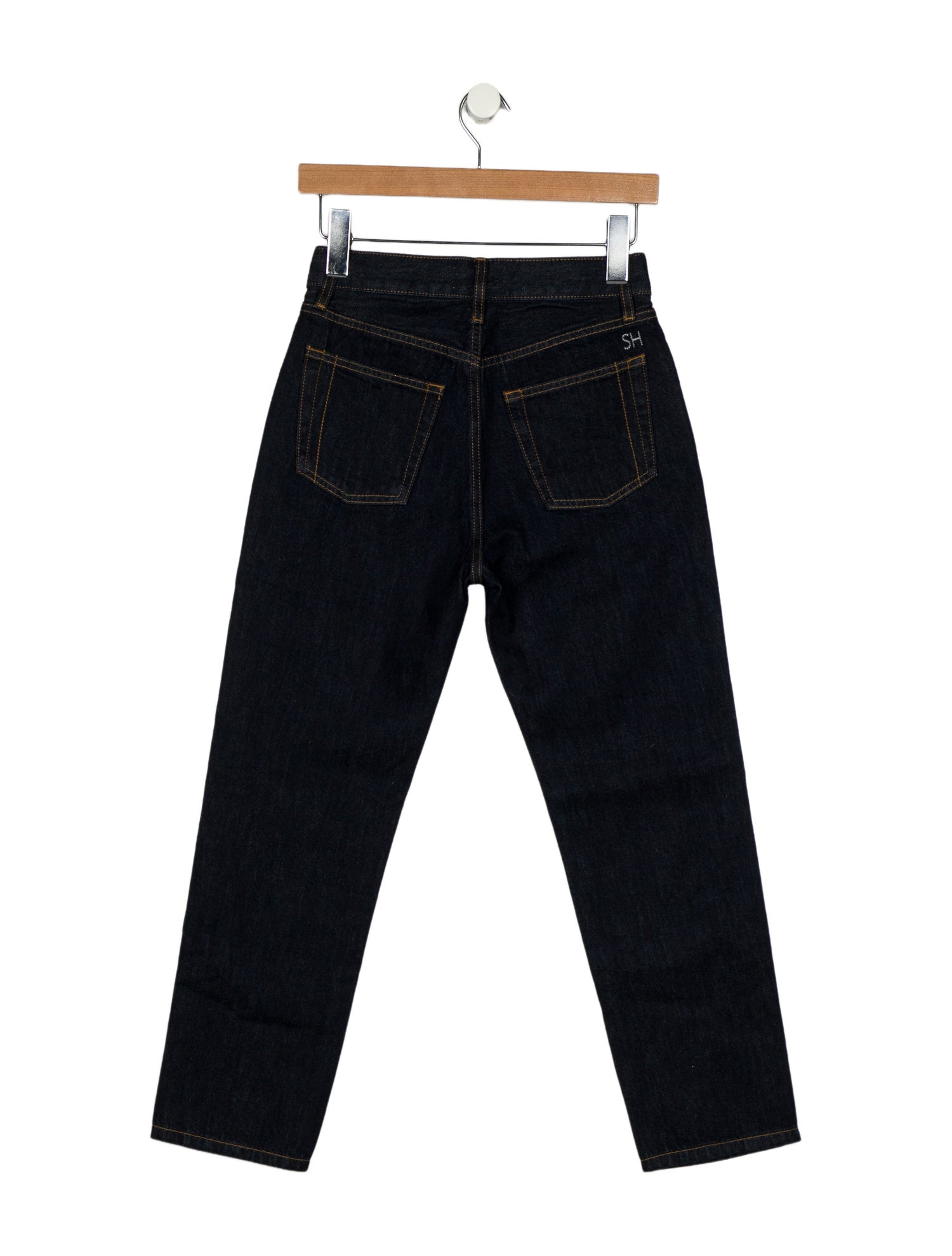 Still Here Mid-Rise Straight Leg Jeans