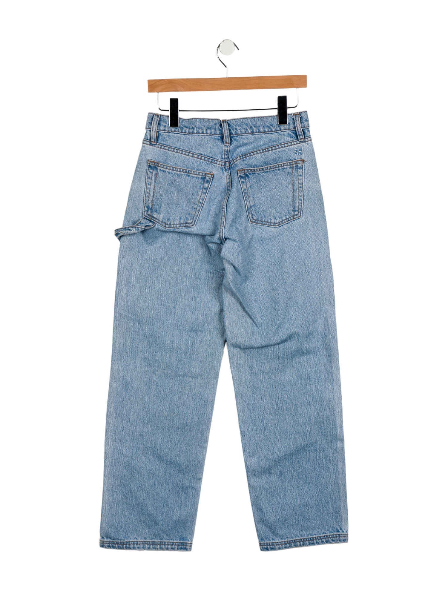 Still Here Mid-Rise Wide Leg Jeans