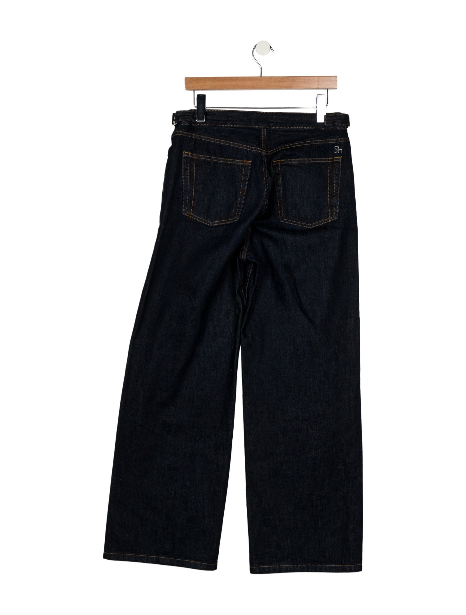 Still Here High-Rise Wide Leg Jeans