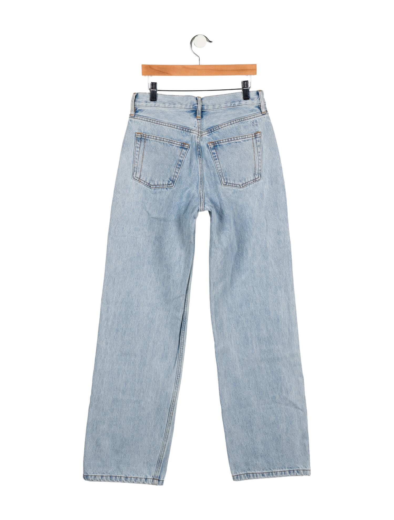 Still Here Mid-Rise Wide Leg Jeans