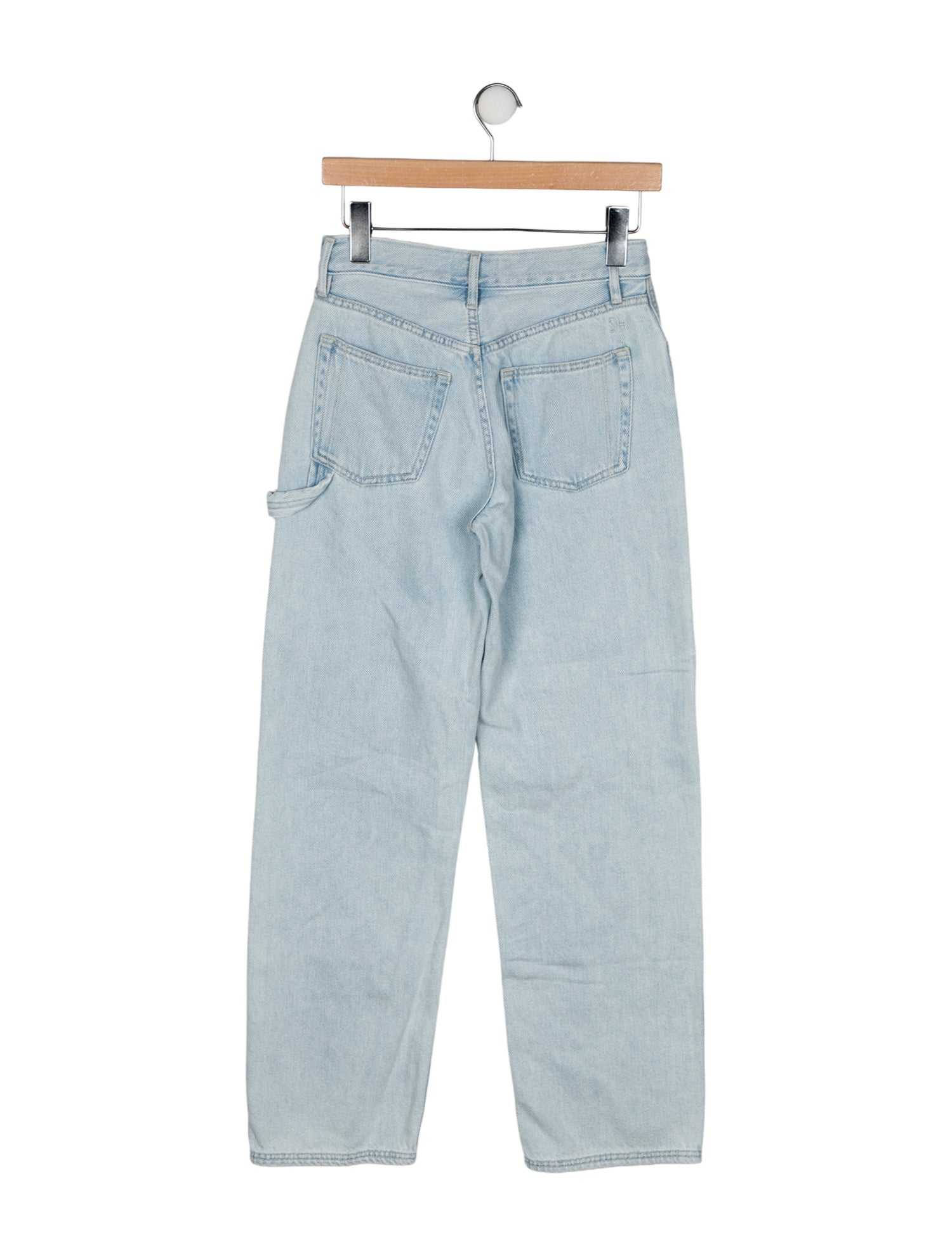 Still Here Mid-Rise Straight Leg Jeans