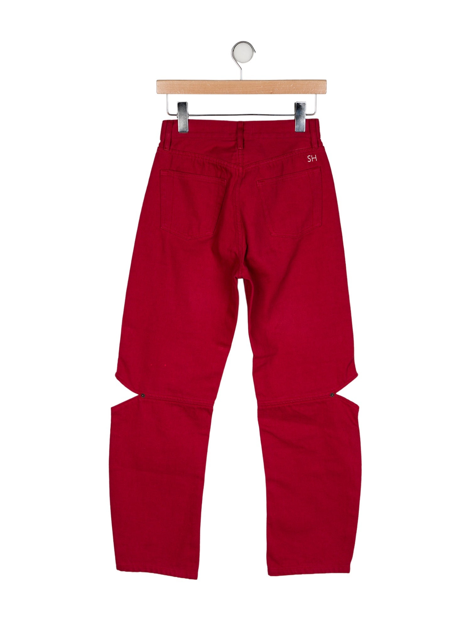 Still Here Mid-Rise Straight Leg Jeans