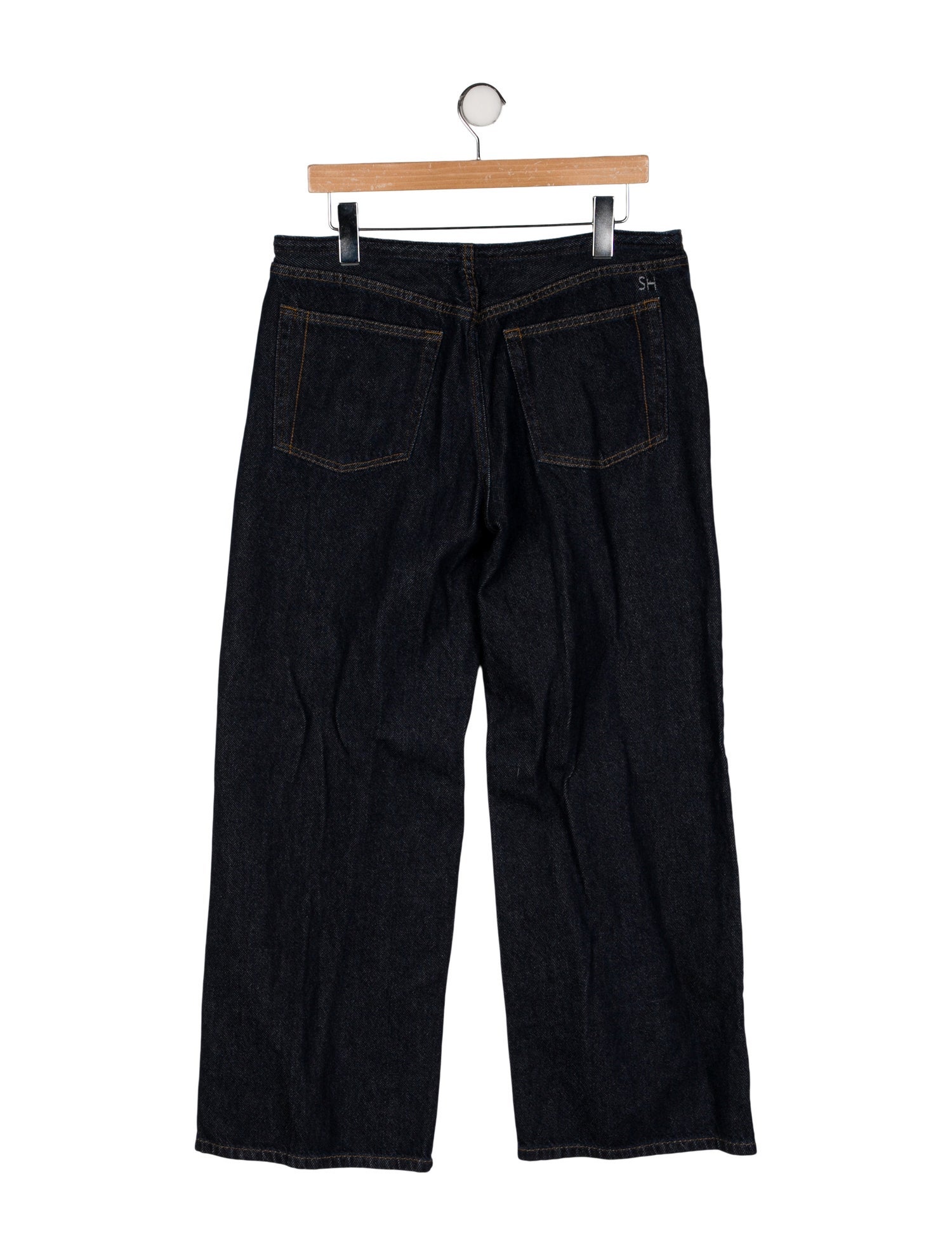 Still Here Mid-Rise Wide Leg Jeans