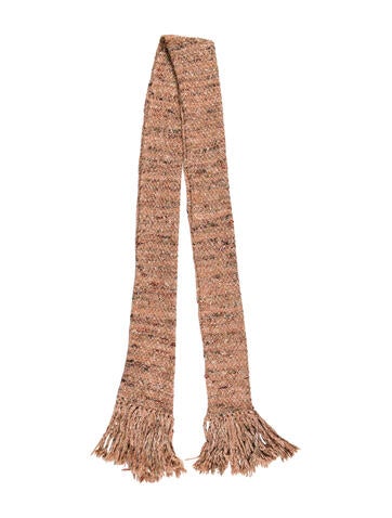 Stills Scarves and Shawls Woven Fringe Scarf
