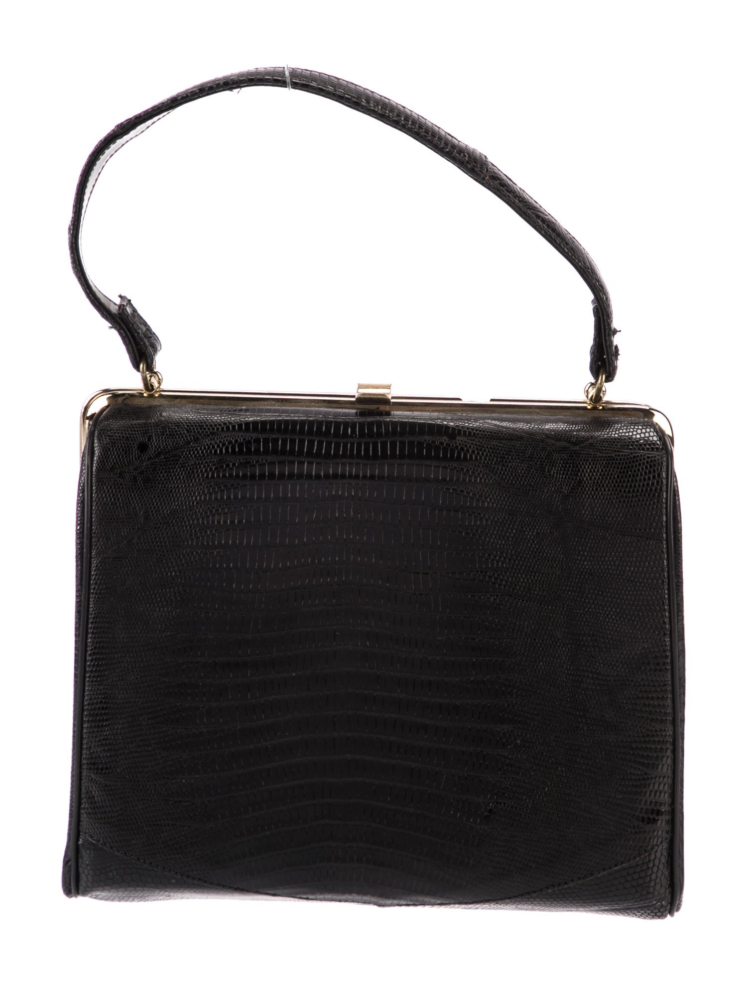 Sterling U.S.A. Lizard Top Handle Bag