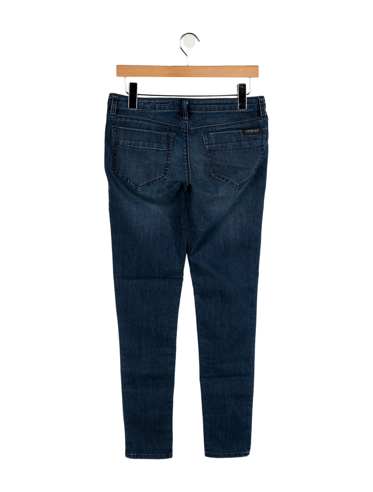 Stitch's Low-Rise Skinny Leg Jeans