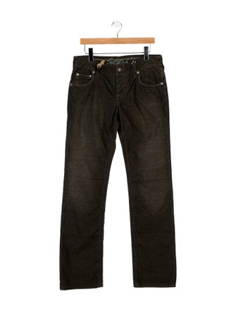 Stitch's Tie-Dye Print Corduroy Pants