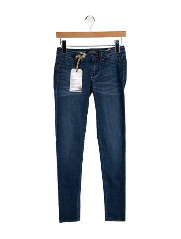Stitch's Jeans Low-Rise Skinny Leg US 24 | XS