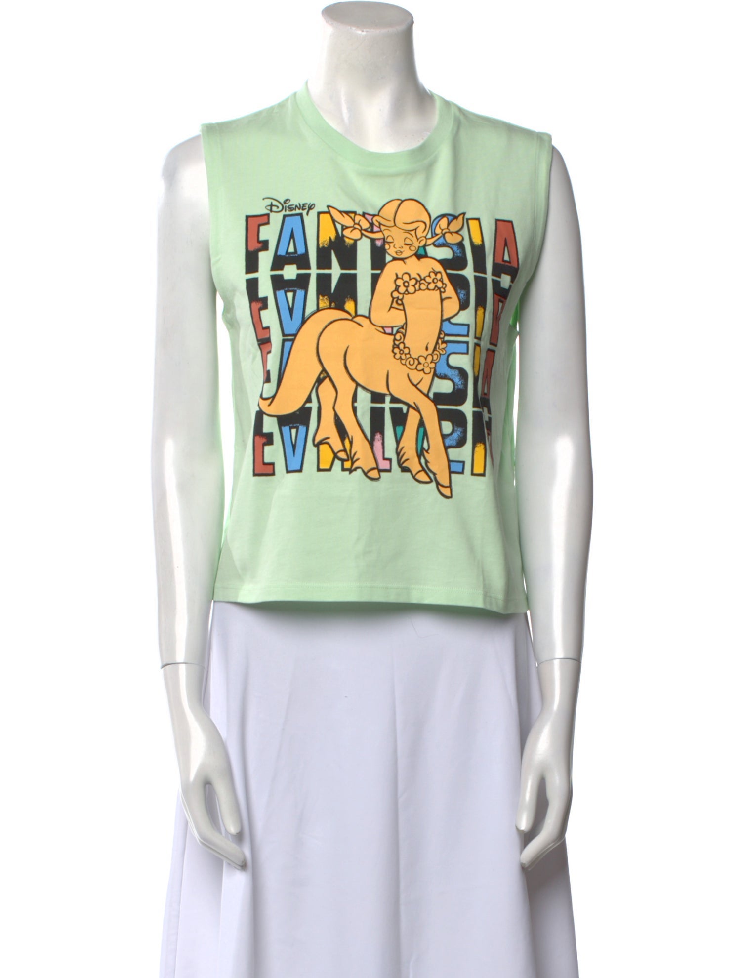 Stella McCartney x Disney Graphic Print Crew Neck Top