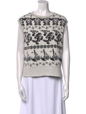 Stella McCartney x Disney Printed Scoop Neck Sweater