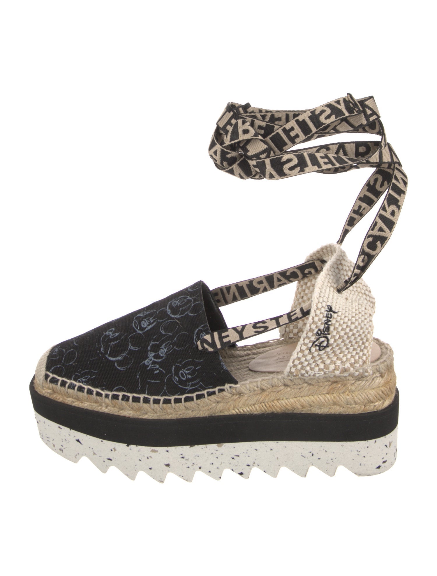 Stella McCartney x Disney Canvas Printed Pumps