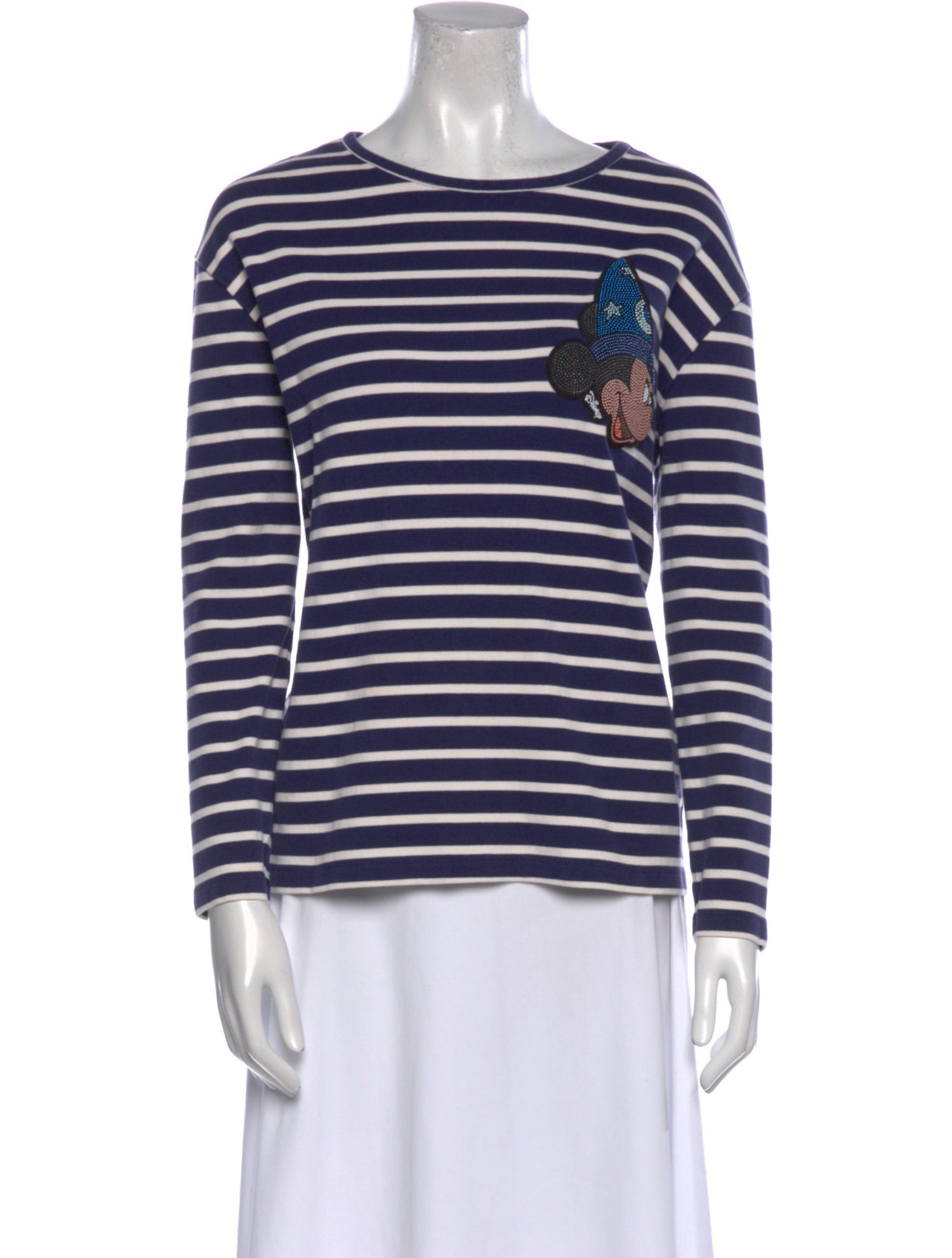 Stella McCartney x Disney Striped Bateau Neckline T-Shirt