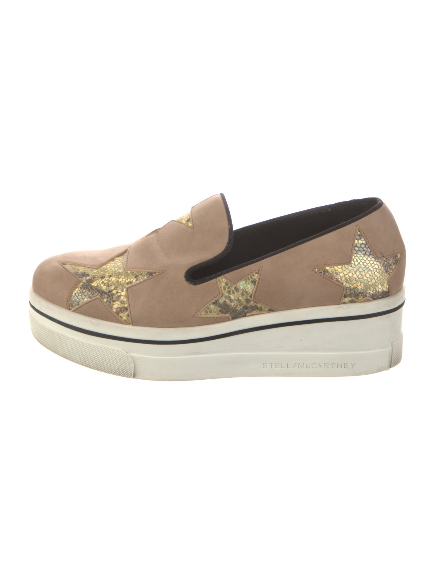 Stella McCartney x Disney Suede Wedge Sneakers