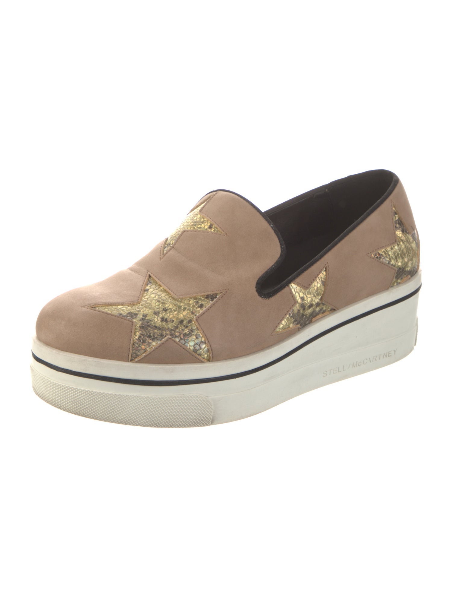 Stella McCartney x Disney Suede Wedge Sneakers