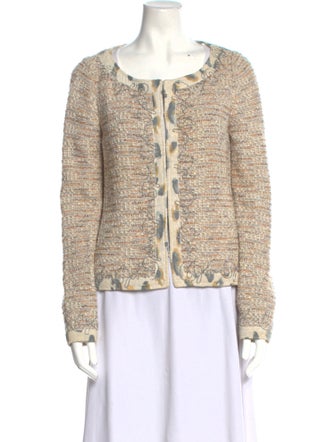 St. John Couture Tweed Pattern Evening Jacket