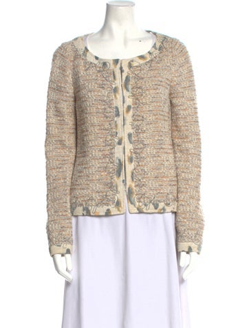 St. John Couture Jackets Tweed Pattern Evening Jacket One Size