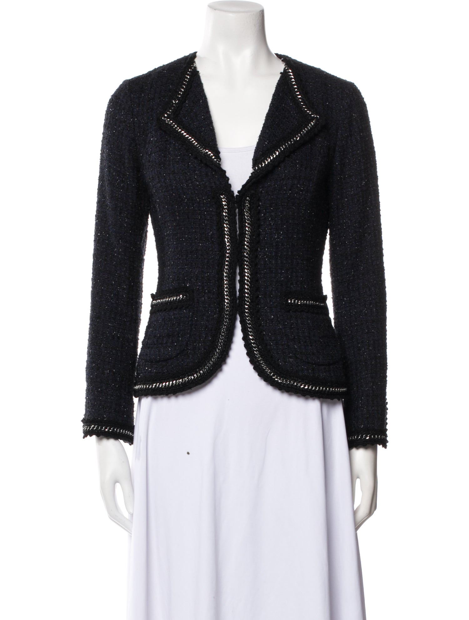 St. John Couture Tweed Pattern Evening Jacket