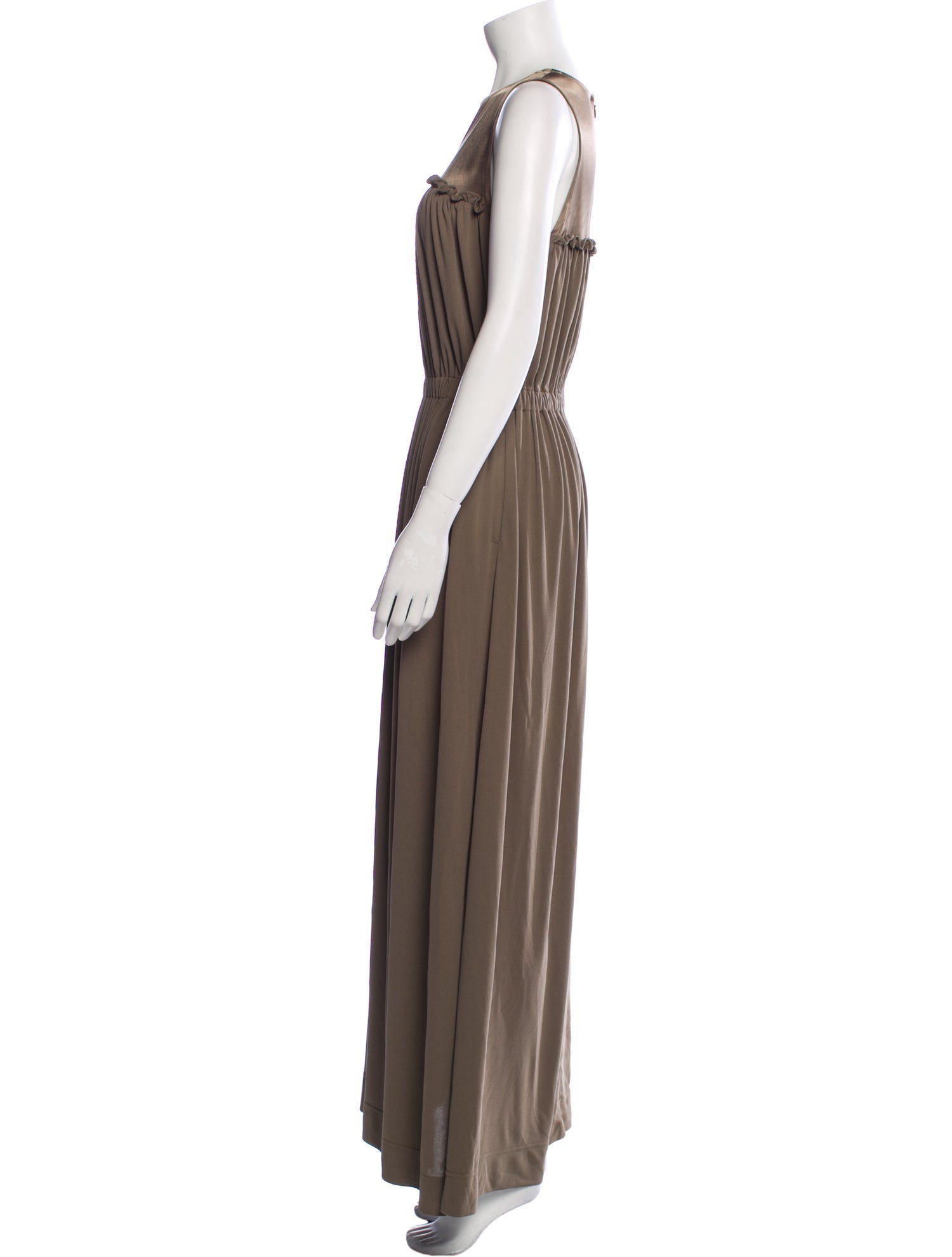 St. John Couture Silk Long Dress w/ Tags