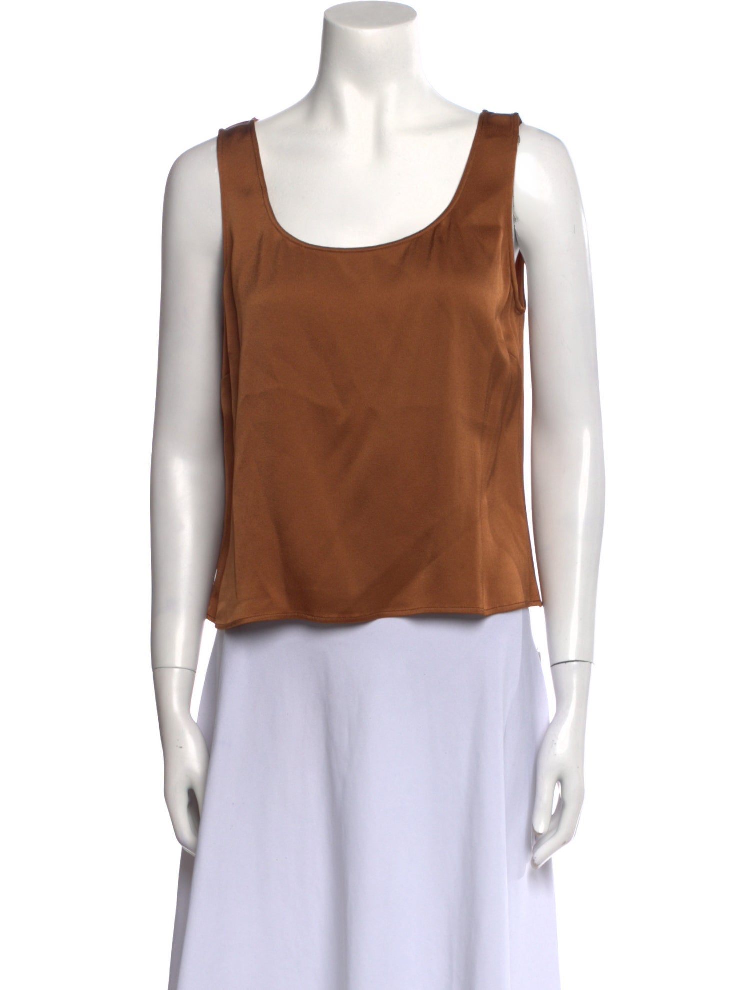 St. John Couture Scoop Neck Sleeveless Top w/ Tags