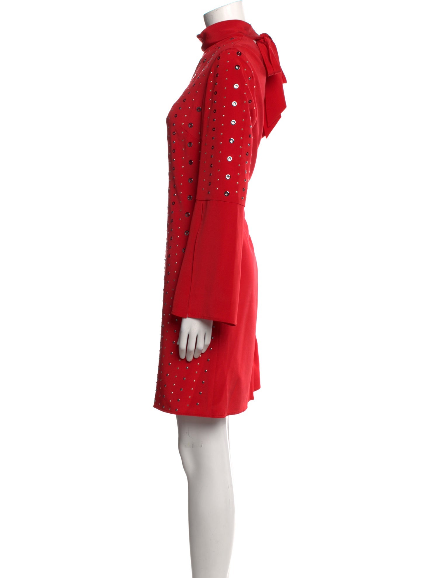 St. John Couture Silk Mini Dress