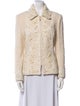 St. John Couture Tweed Pattern Blazer