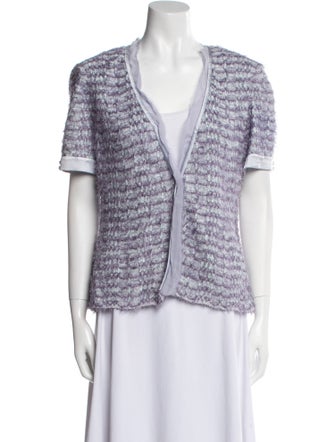St. John Couture Tweed Pattern Jacket