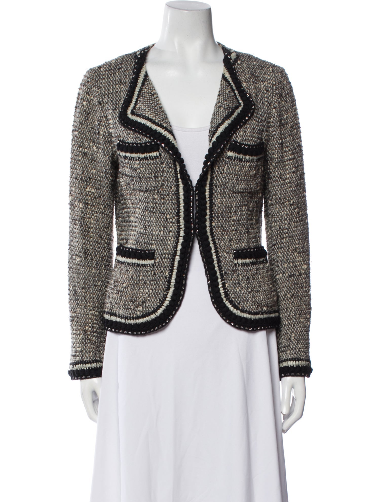 St. John Couture Virgin Wool Evening Jacket