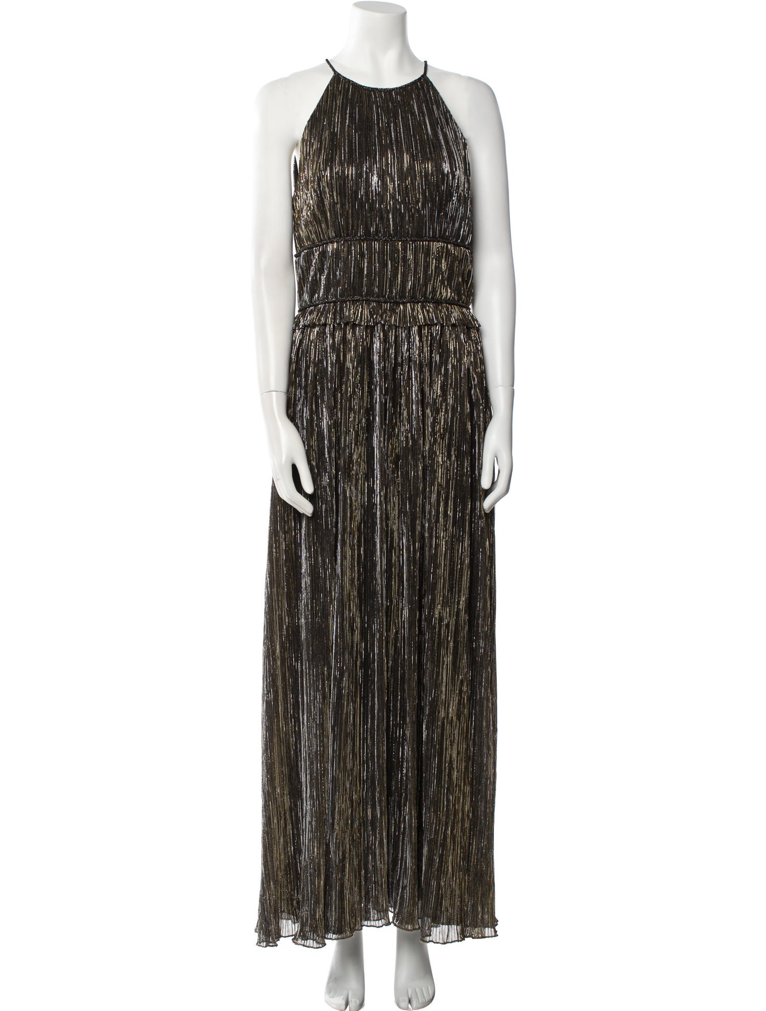 St. John Couture Silk Long Dress