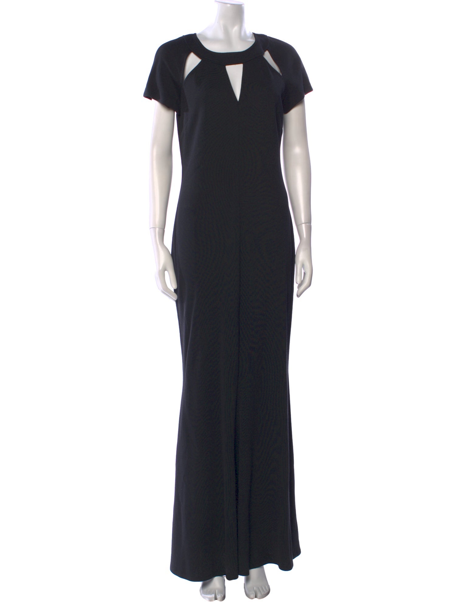 St. John Couture Wool Long Dress