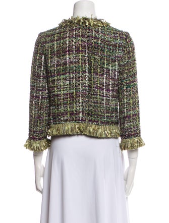 St. John Couture Tweed Pattern Evening Jacket