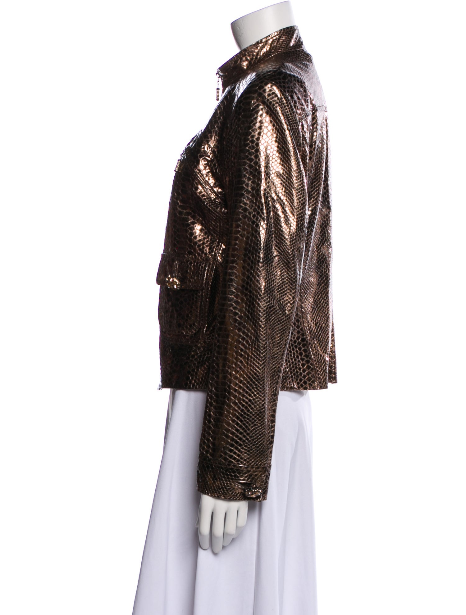 St. John Couture Linen Jacket