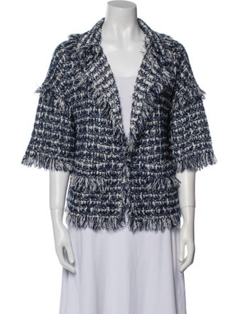 St. John Couture Tweed Pattern Evening Jacket