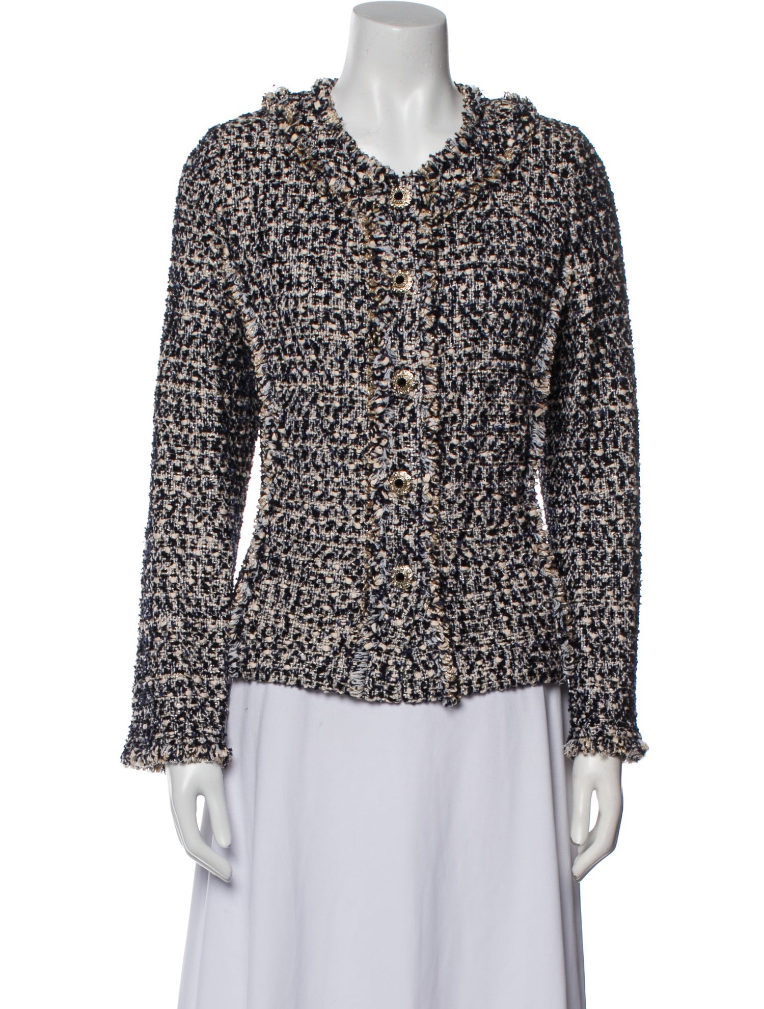 St. John Couture Printed Evening Jacket