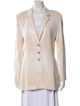St. John Couture Striped Blazer
