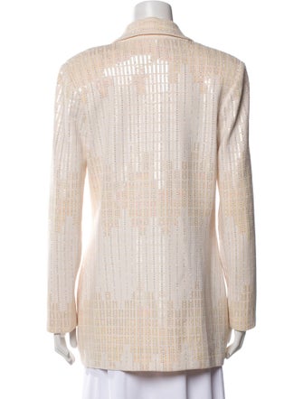 St. John Couture Striped Blazer