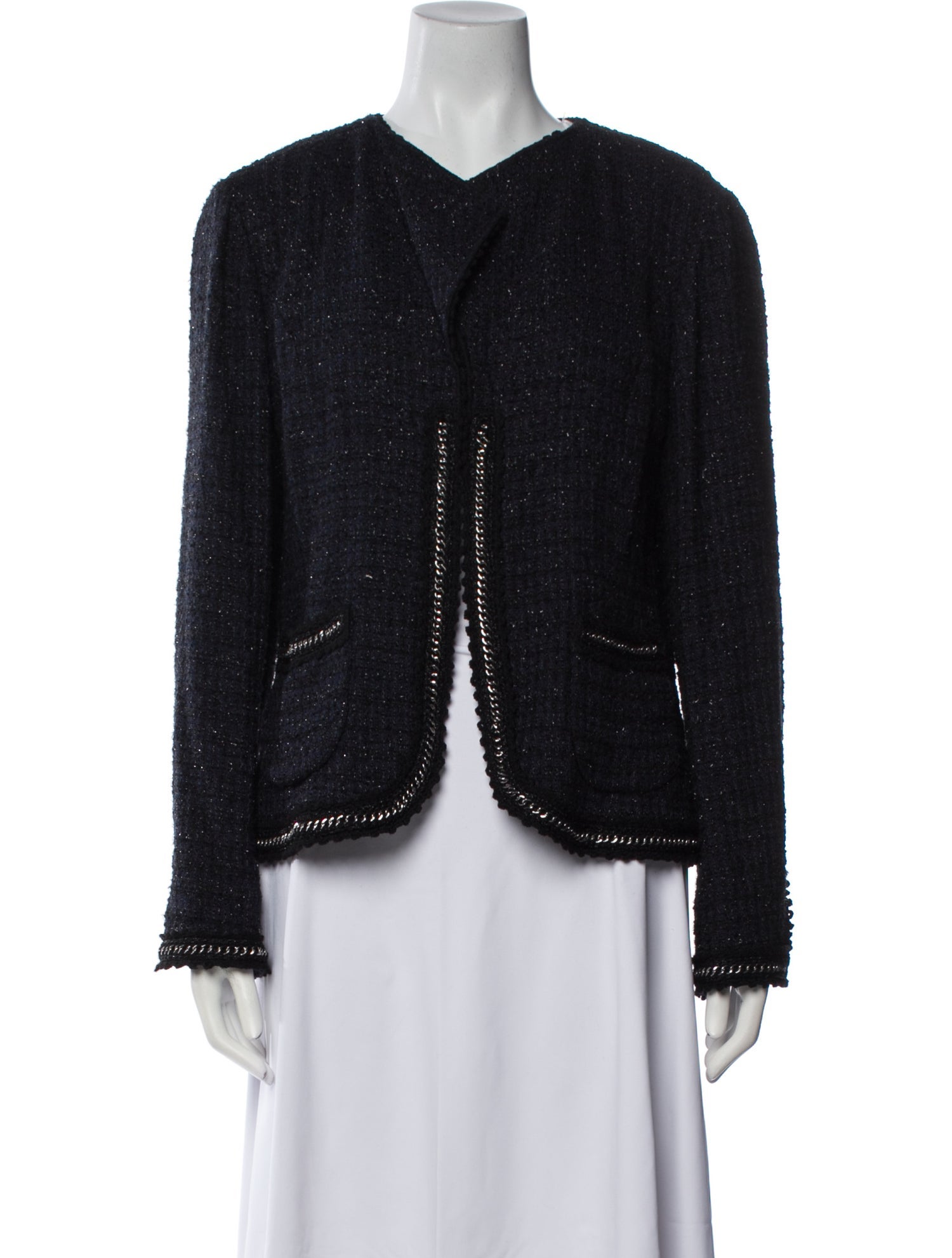 St. John Couture Tweed Pattern Evening Jacket