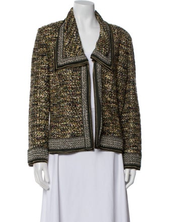 St. John Couture Tweed Tweed Pattern Jacket