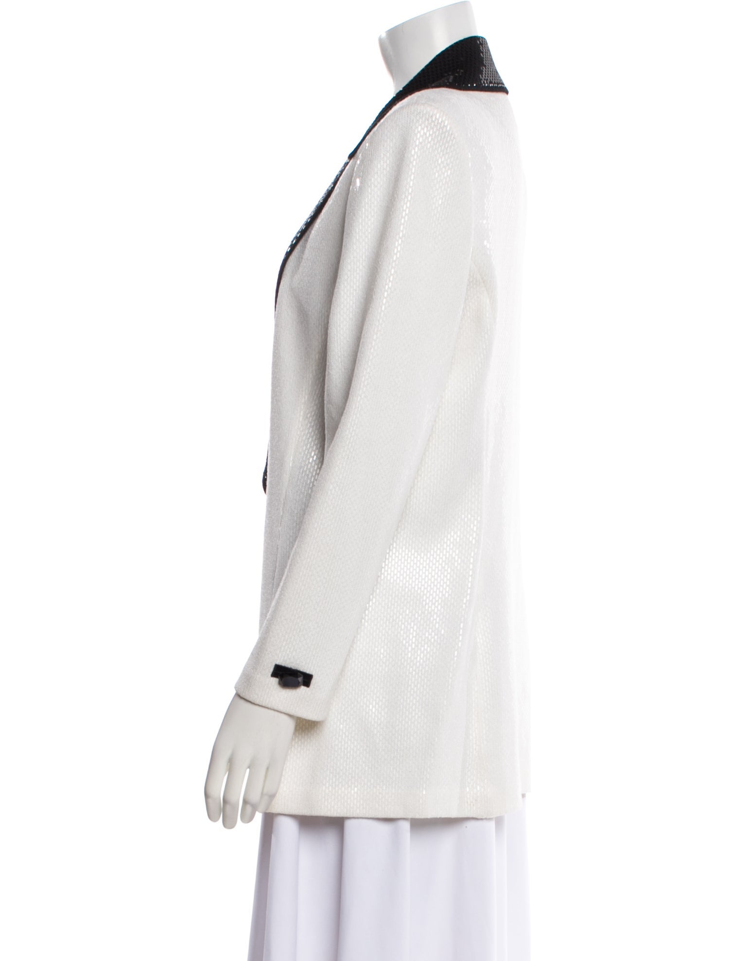 St. John Couture Colorblock Pattern Blazer