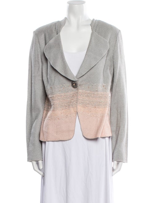 St. John Couture Tweed Pattern Evening Jacket