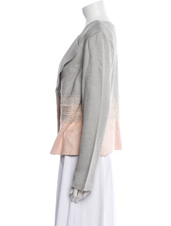 St. John Couture Tweed Pattern Evening Jacket